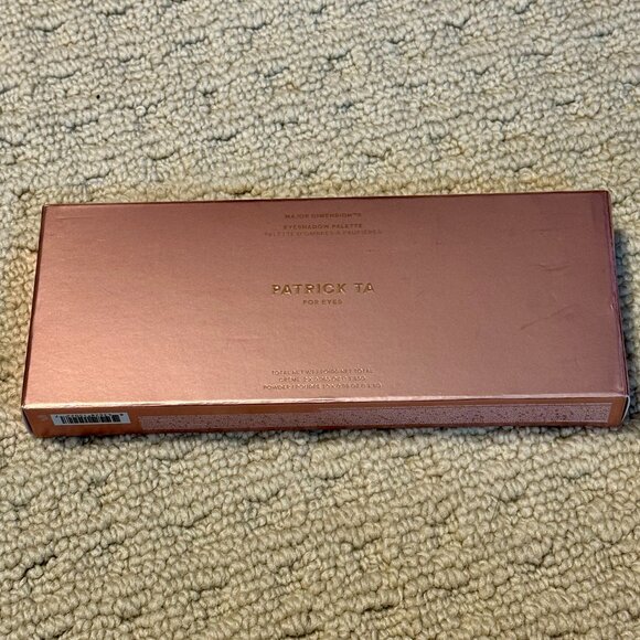 New Patrick Ta For Eyes Eyeshadow Palette Major Dimension - Picture 1 of 2